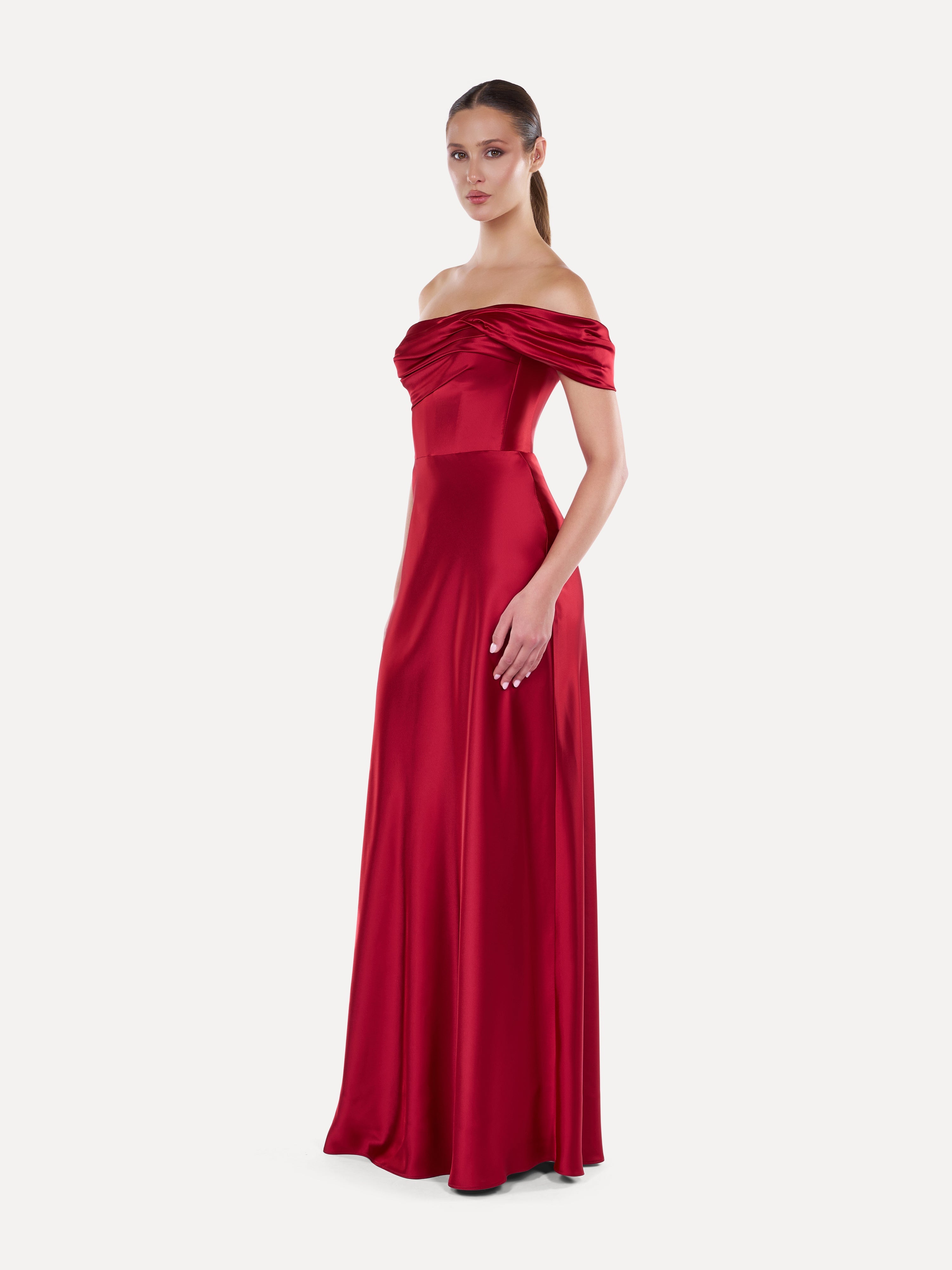 Rochie de seara pe un umar Araftu Couture