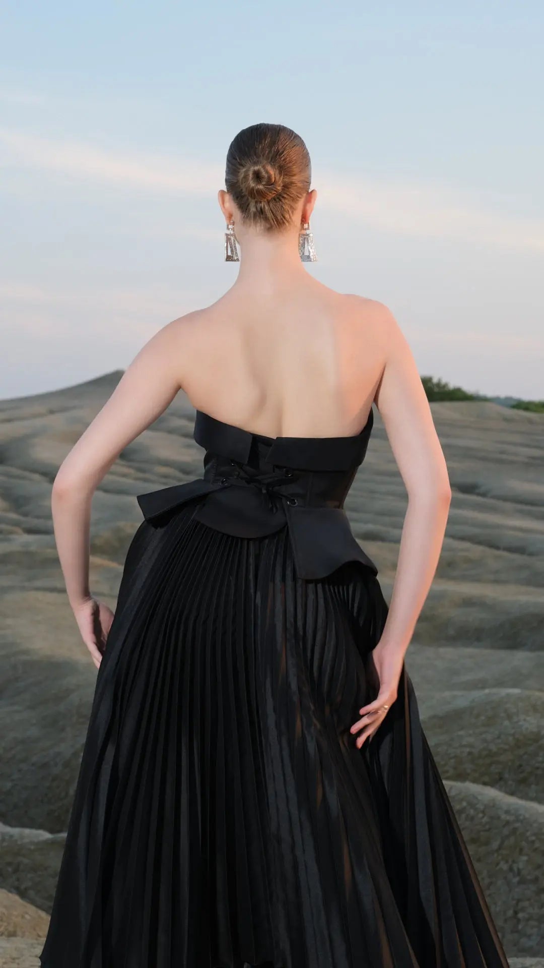 Corset cu revere si peplum Araftu Couture