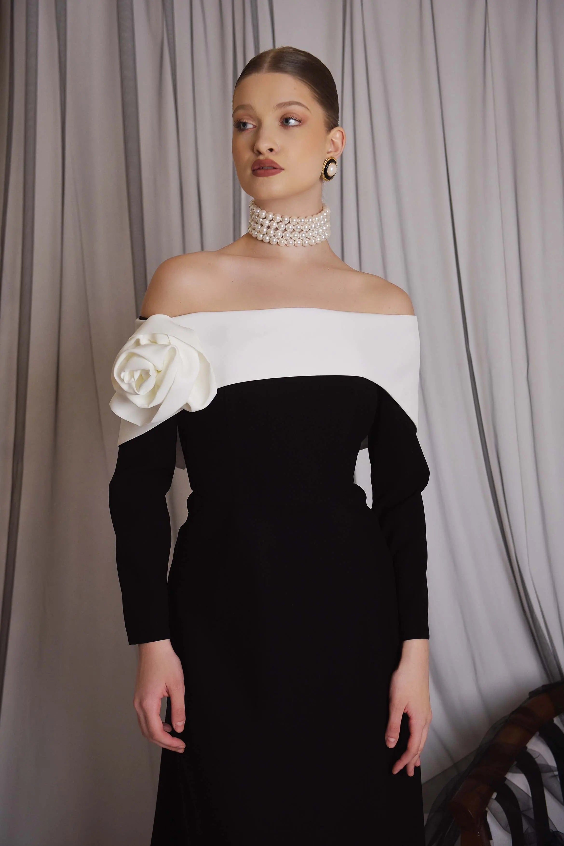 Rochie cocktail clos Araftu Couture