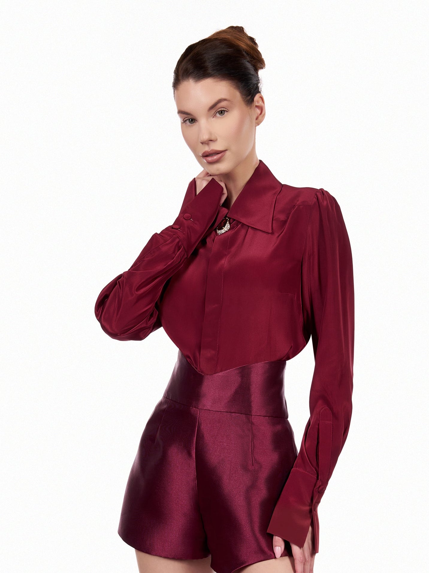 Camasa din matase naturala Araftu Couture