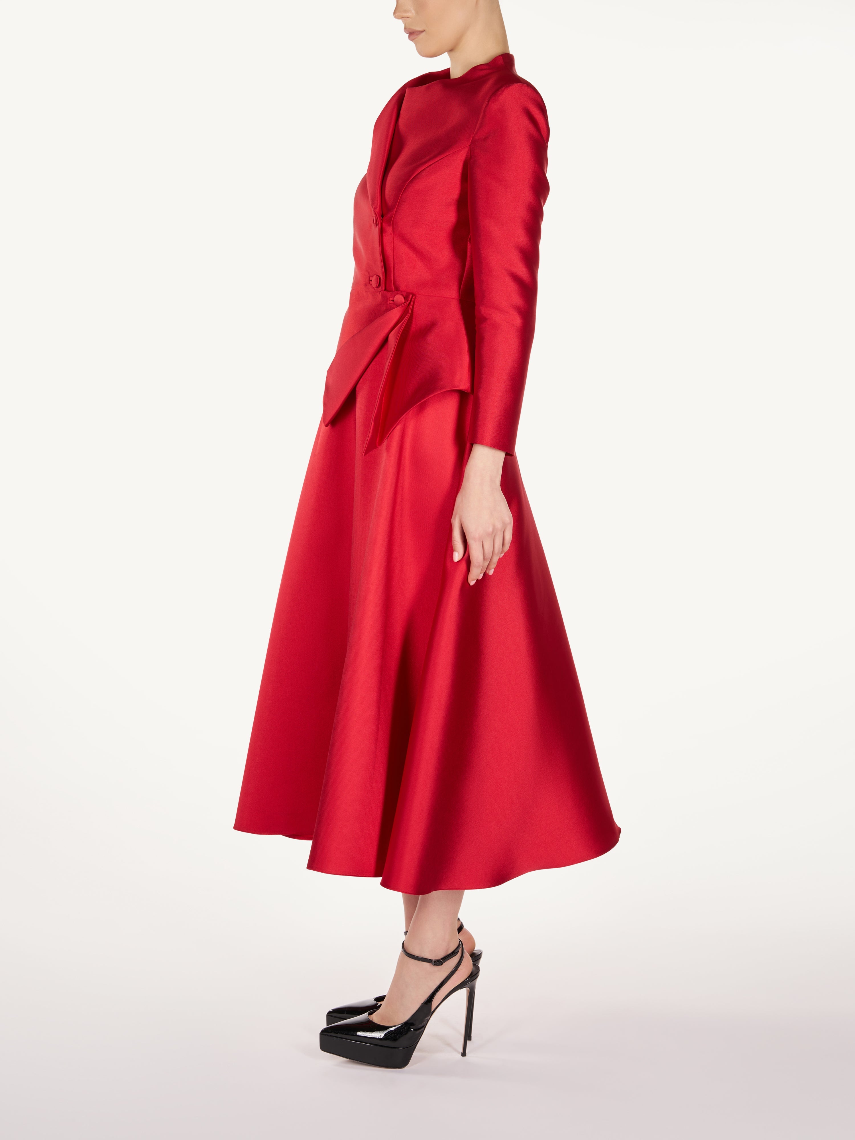 TAILLORED TAFETTA SUIT Araftu Couture