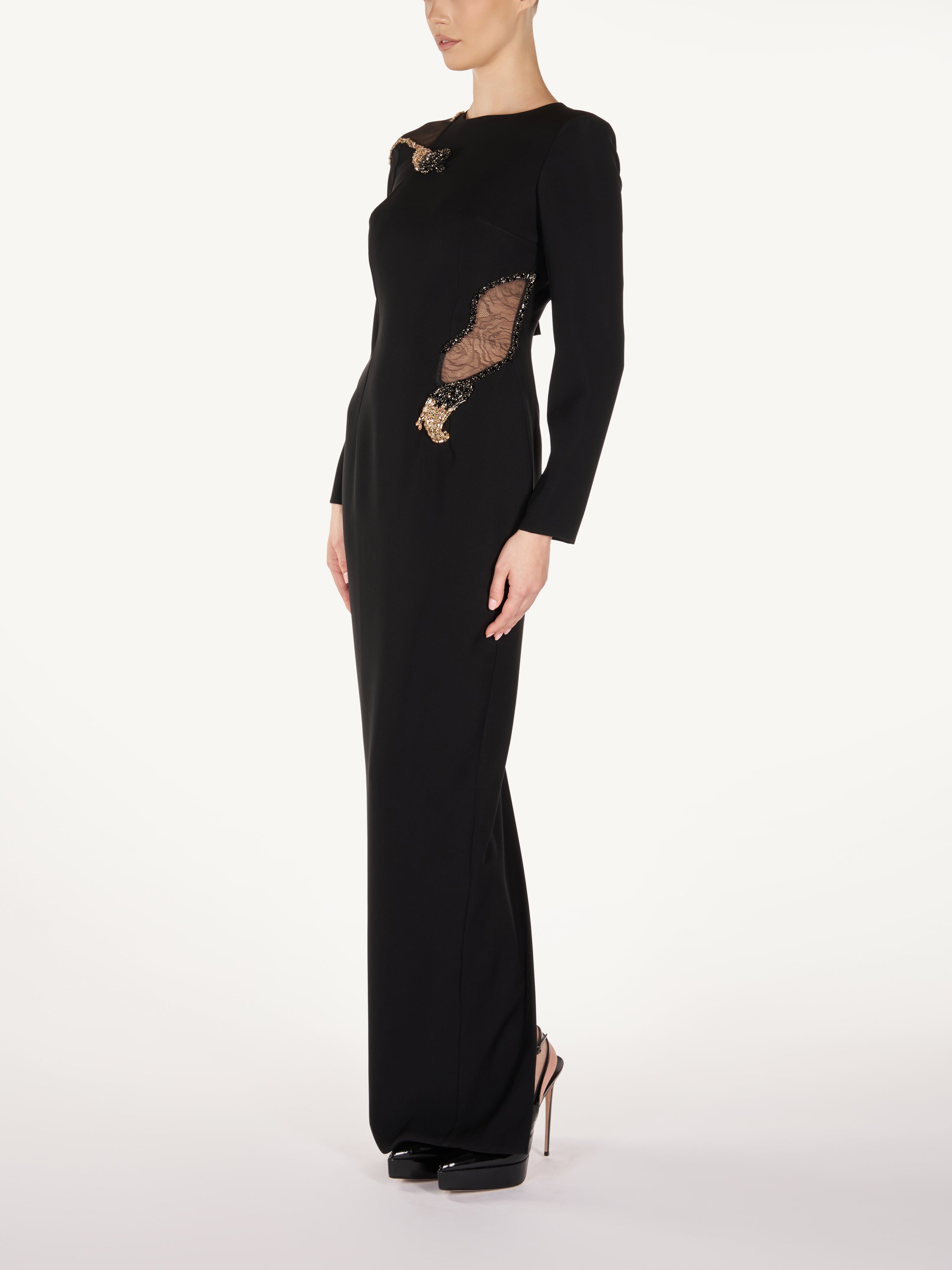 CALLA CUTOUT EVENING DRESS Araftu Couture