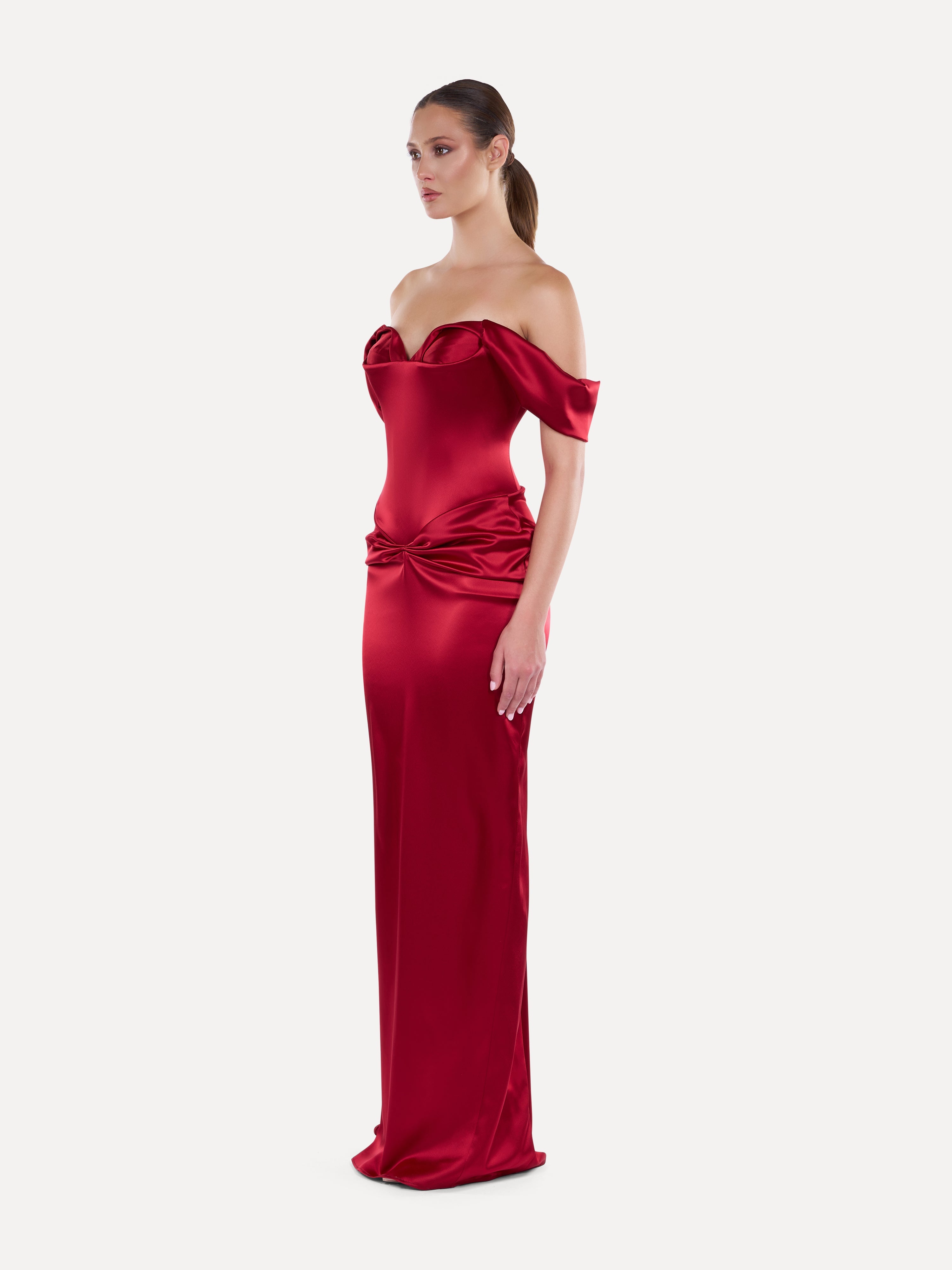 Rochie de seara cu decolteu in V  Araftu Couture