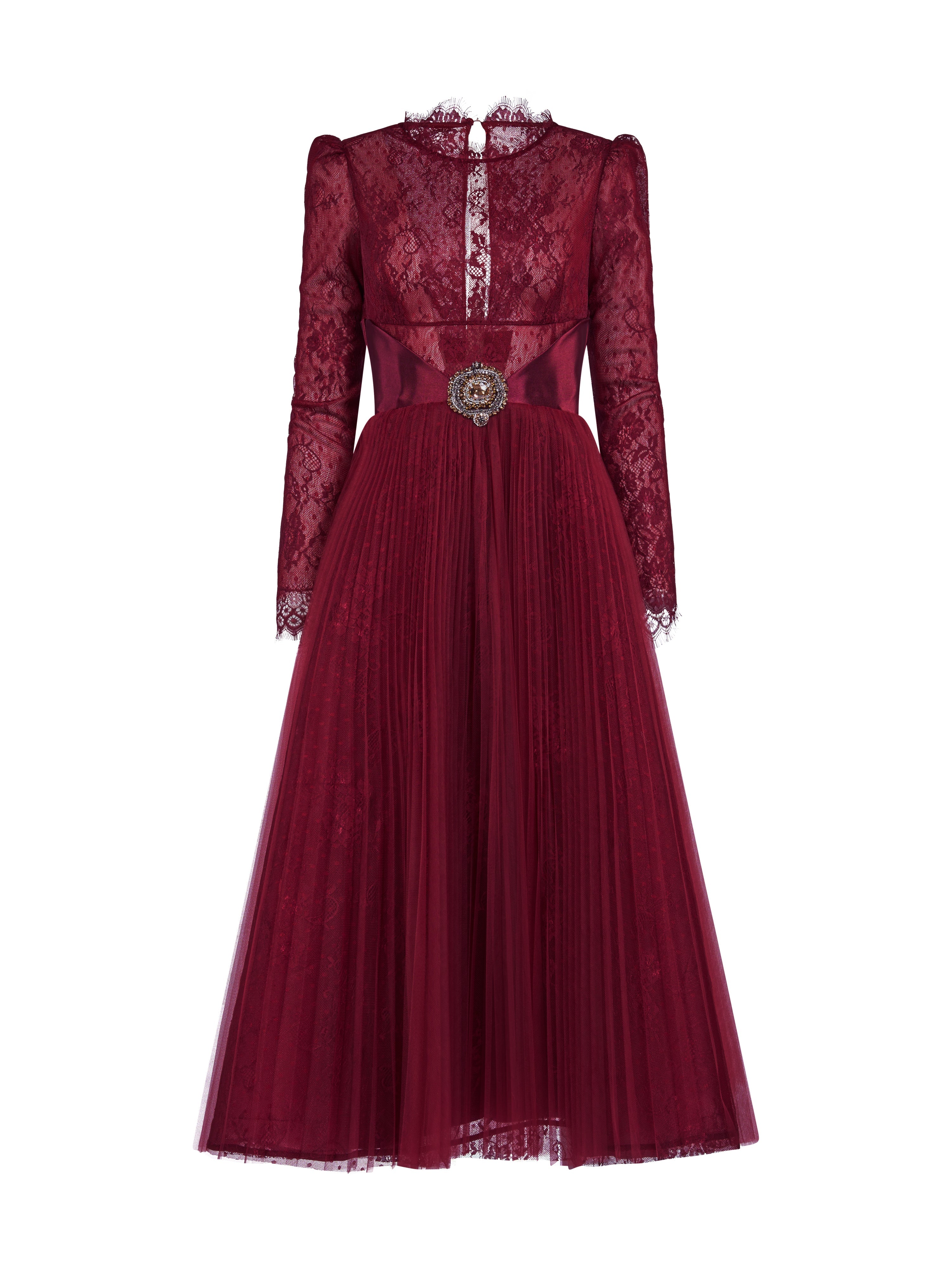 Rochie midi din dantela  Araftu Couture