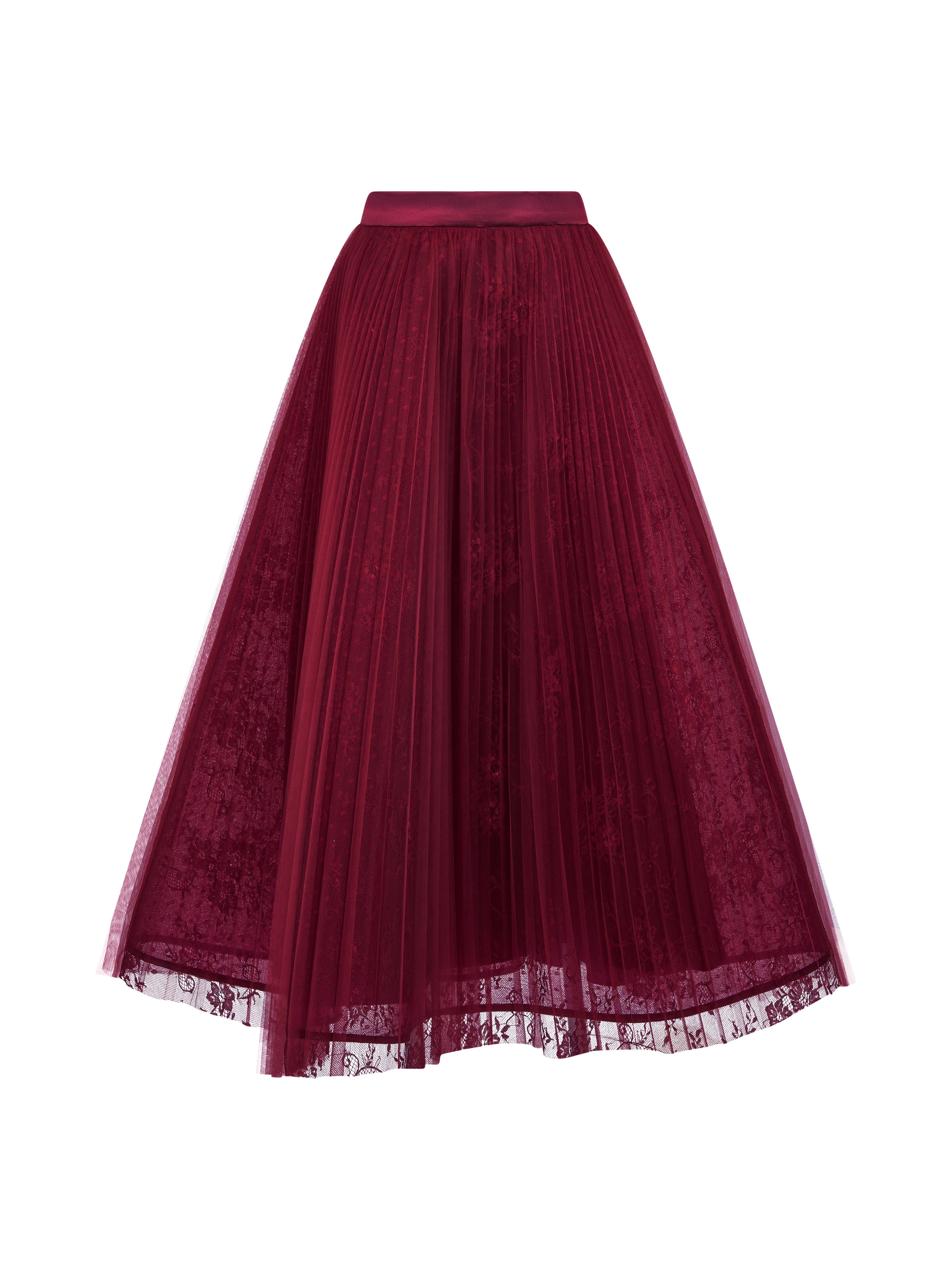 Fusta solata din dantela  Araftu Couture