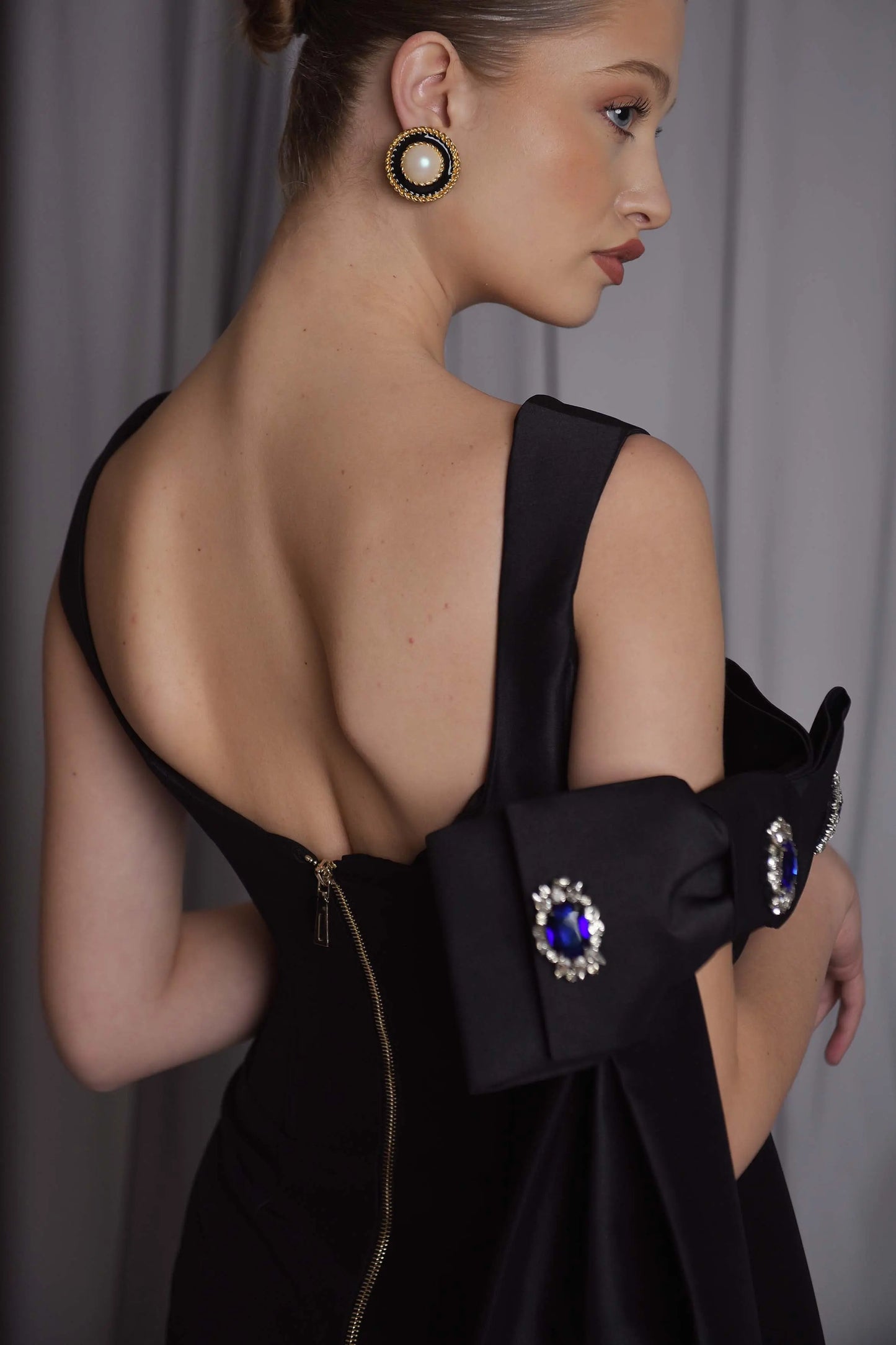 Rochie din tafta cu corset - Araftu Couture