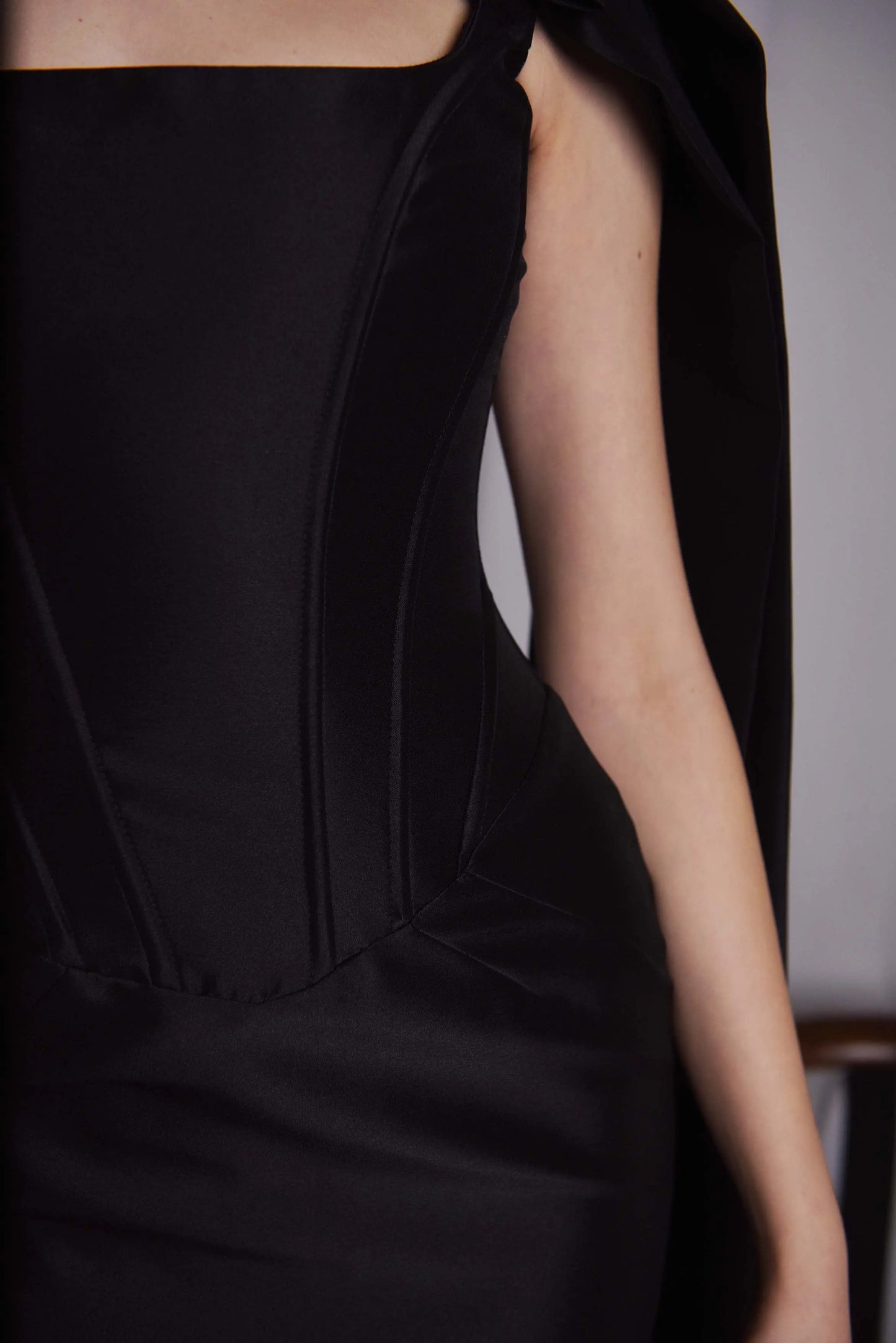 Rochie din tafta cu corset - Araftu Couture