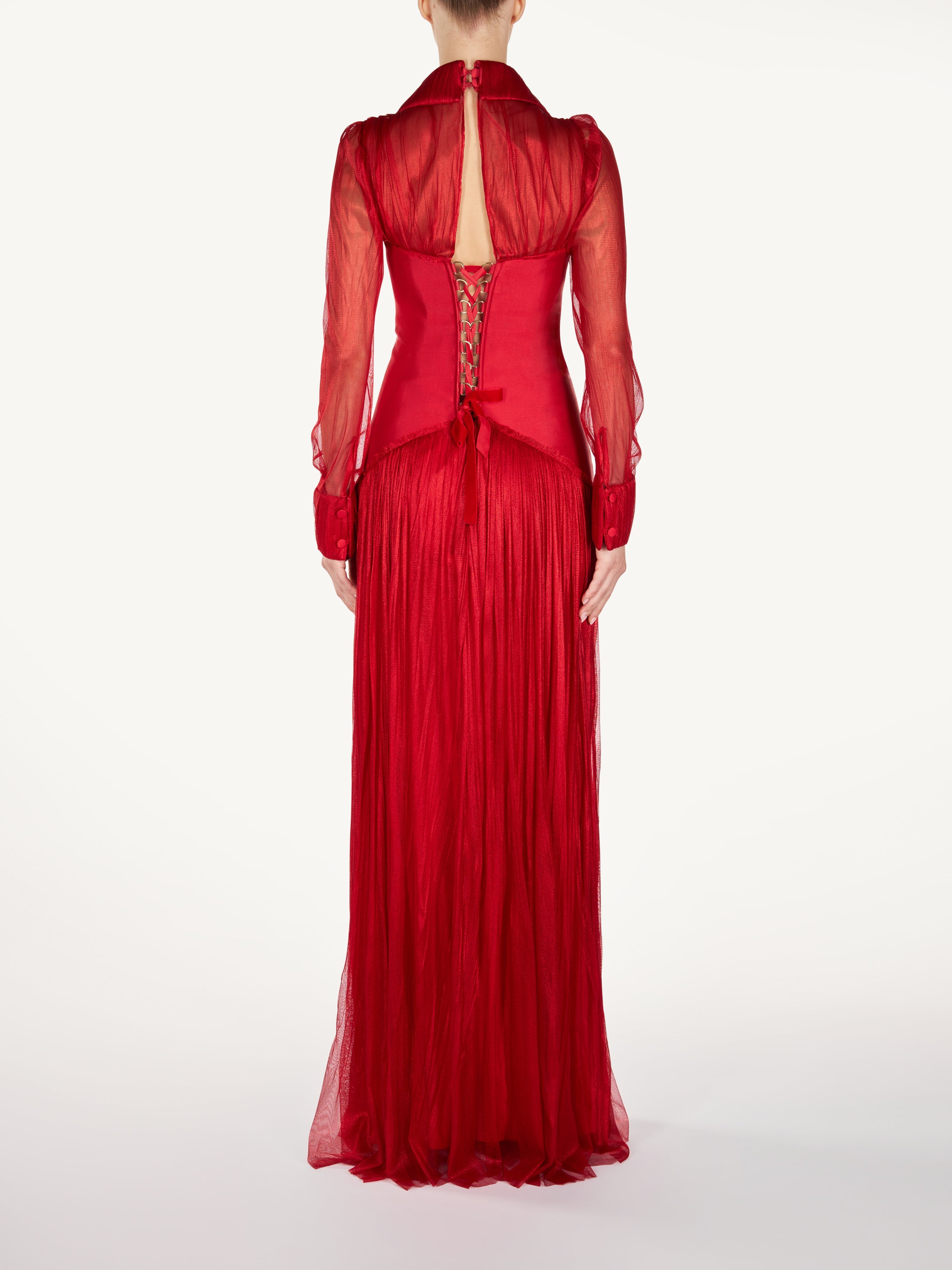 SHIRT STYLE EVENING SILK DRESS  Araftu Couture